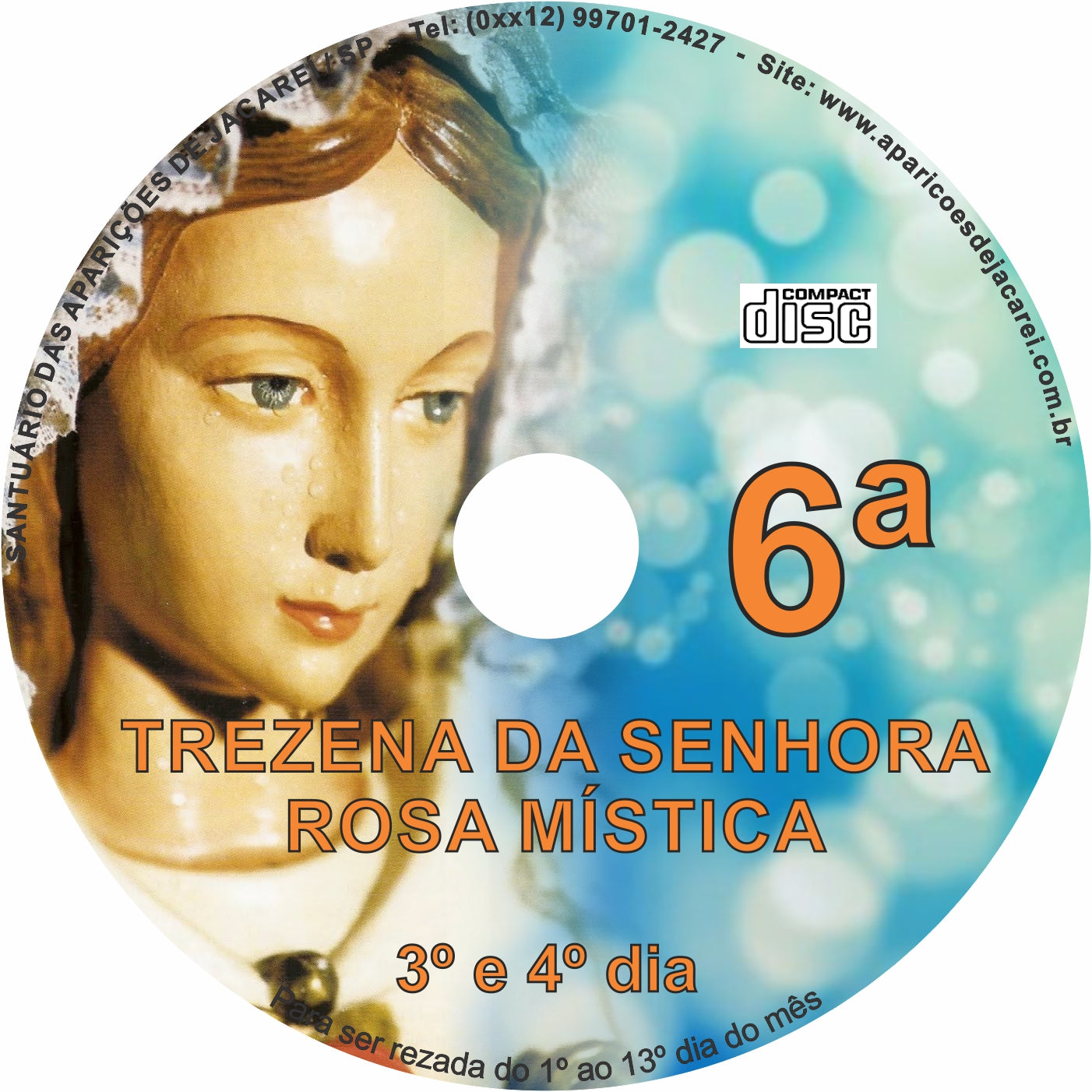 CD Trezena Rosa Mística 6 CD Trezena Rosa Mística 6